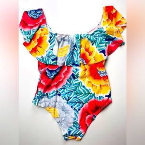 One-Piece Off-the-Shoulder Swimsuit NWT